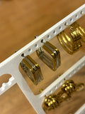 Kare Gold&Silver Küpe