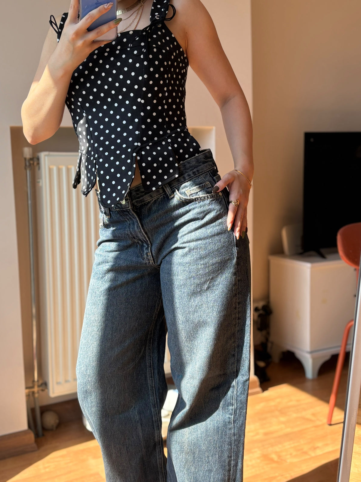 Premium Paça Detaylı Jean